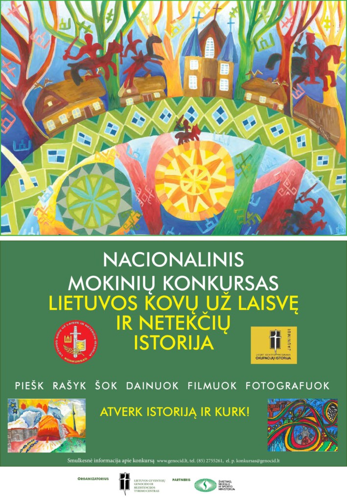 Lietuvos gyventojų genocido ir rezistencijos tyrimų centro konkursas „Lietuvos kovų už laisvę ir netekčių istorija“