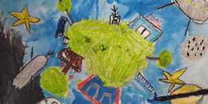 Tarptautinis vaikų žemėlapių konkursas tema „Mano ateities pasaulis”