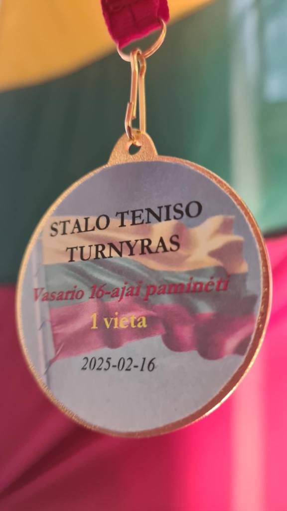 Stalo teniso turnyras Lietuvos Valstybės atkūrimo dienai paminėti