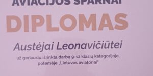 Respublikinis 5-12 kl. mokinių kūrybinių darbų konkursas „Aviacijos sparnai”