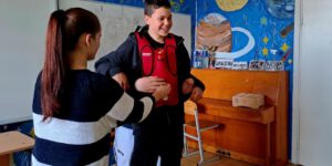 6b klasės mokiniai mokėsi gelbėti gyvybes!