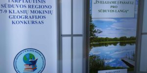 Tarptautinis Sūduvos regiono geografijos konkursas ”Žvelgiame į pasaulį pro Sūduvos langus”