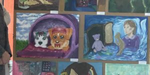 Sūduvos regiono Dailės mokinių olimpiados „Archyvas 2050“ paroda