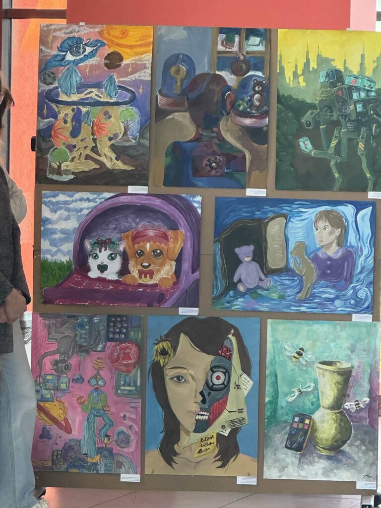 Sūduvos regiono Dailės mokinių olimpiados „Archyvas 2050“ paroda